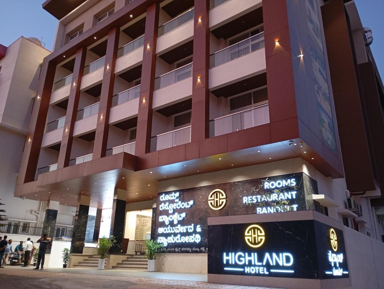 Highland Hotel Bangalore Exterior foto