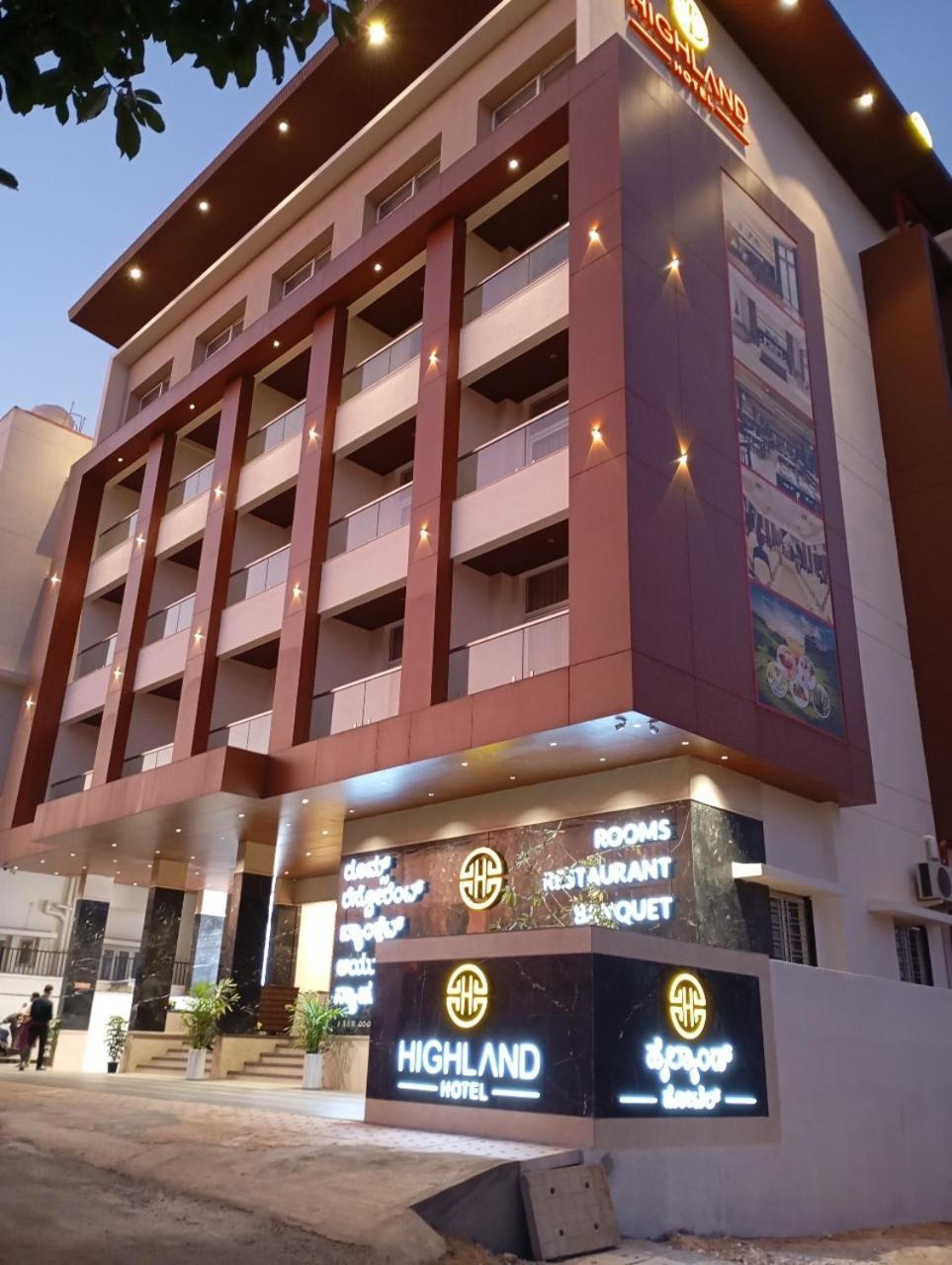 Highland Hotel Bangalore Exterior foto